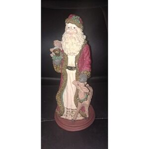 Santa Classic Windsor Collection Teddy Bear‎ Deer Bell Woodland Christmas Winter